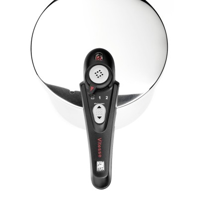 BRA A185100 olla a presión 3 L Plata