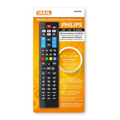 Engel Axil MD0030 mando a distancia IR inalámbrico TV Botones