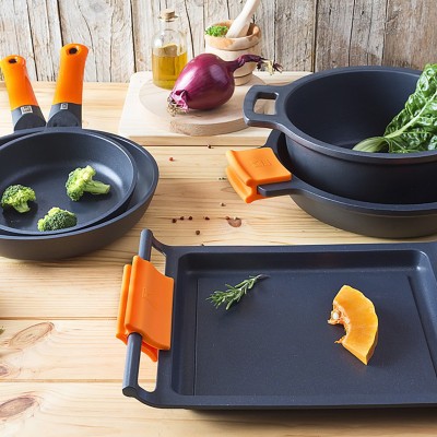 BRA A270324 cacerola Sartén para wok sofrito Alrededor