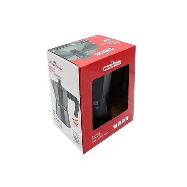 Magefesa 71PVCCGNM24 cafetera manual Cafetera italiana Negro