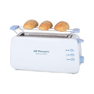 Orbegozo TO 4012 2 rebanada(s) 800 W Azul, Blanco