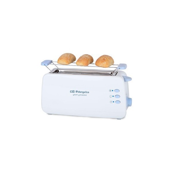 Orbegozo TO 4012 2 rebanada(s) 800 W Azul, Blanco