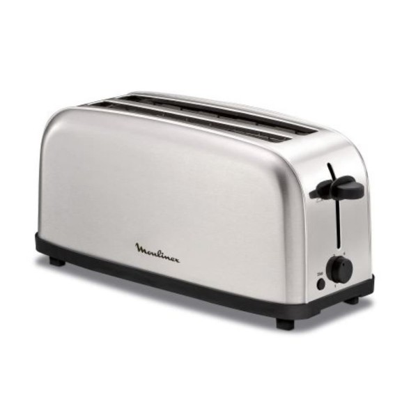 Moulinex LS330D11 tostadora 6 4 rebanada(s) 1400 W Acero inoxidable