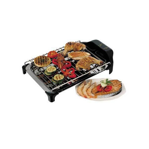 JATA BQ101 barbacoa y parrilla al aire libre Eléctrico Negro 2400 W