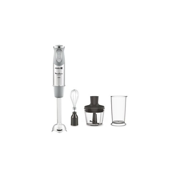 Moulinex Quickchef 0,8 L Batidora de inmersión 1000 W Gris, Acero inoxidable