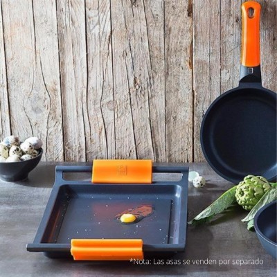 BRA Efficient A271535 cacerola Sartén parrilla Rectangular