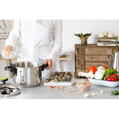 Monix M530005 olla a presión 12 L Acero inoxidable