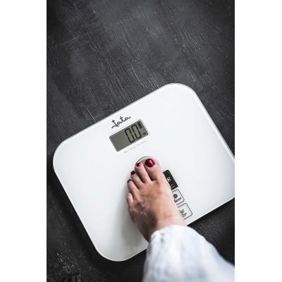 JATA 499 báscula de baño Plaza Blanco Báscula personal electrónica