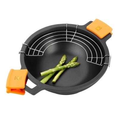 BRA Efficient Sartén para wok sofrito Alrededor