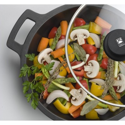 BRA Efficient Sartén para wok sofrito Alrededor