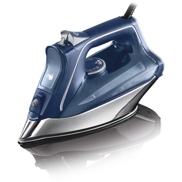 Rowenta DW8215 Plancha vapor-seco Suela Microsteam 400 HD Láser 2800 W Azul