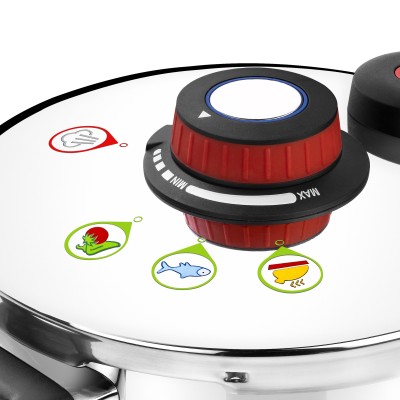 Monix M790002 olla a presión 6 L Acero inoxidable