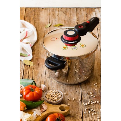 Monix M790002 olla a presión 6 L Acero inoxidable