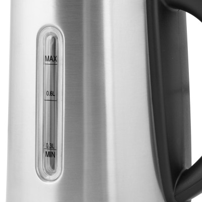 Orbegozo KT6022 tetera eléctrica 0,8 L 1100 W Negro, Acero inoxidable