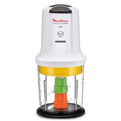 Moulinex AT7231 picadora eléctrica de alimentos 0,5 L 500 W Blanco