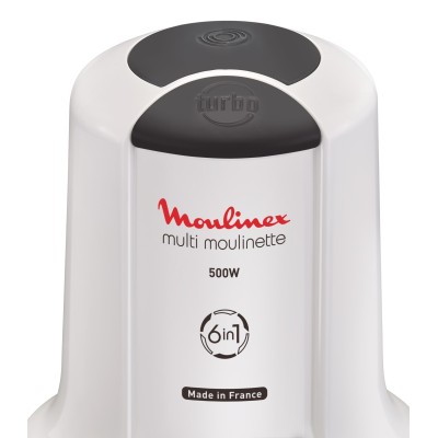 Moulinex AT7231 picadora eléctrica de alimentos 0,5 L 500 W Blanco