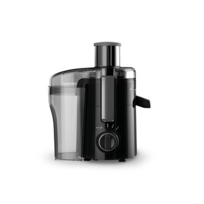 Moulinex JU3708 Licuadora centrífuga 350 W Negro, Acero inoxidable