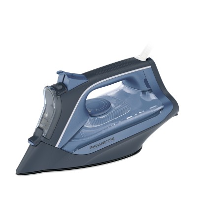 Rowenta DW4308 Plancha a vapor Suela Microsteam 300 Láser 2500 W Azul, Blanco