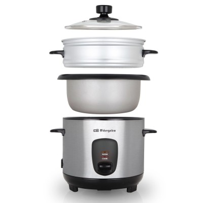 Orbegozo CO-3025 vaporizador 3 cesta(s) Encimera 400 W Acero inoxidable