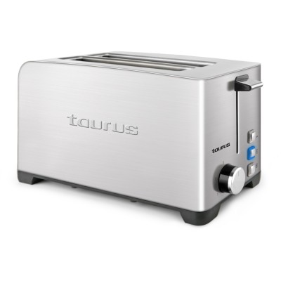Taurus MyToast Duplo Legend 5 2 rebanada(s) 1400 W Acero inoxidable