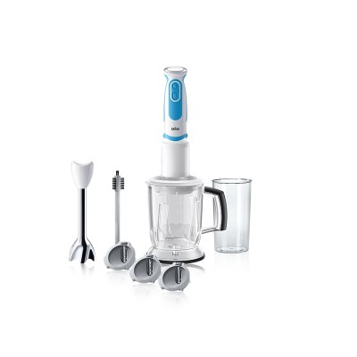 Braun MultiQuick 5 MQ 5060 WH Fit Batidora de inmersión 750 W Azul, Blanco
