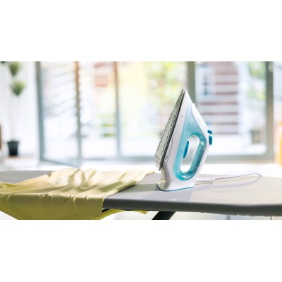 Braun TexStyle 3 SI3041GR Plancha a vapor Suela de cerámica 2350 W Turquesa, Blanco