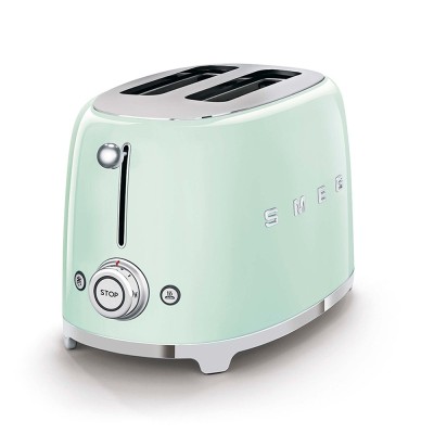 Smeg TSF01PGEU tostadora 6 2 rebanada(s) 950 W Verde