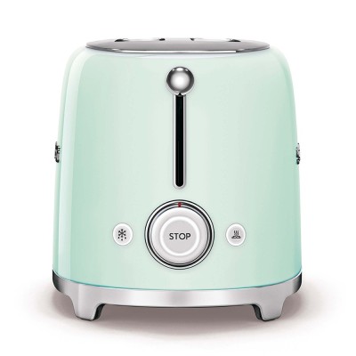 Smeg TSF01PGEU tostadora 6 2 rebanada(s) 950 W Verde