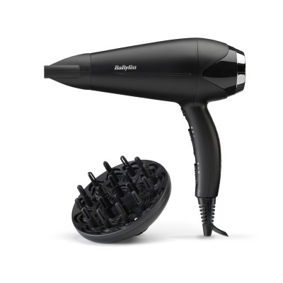 BaByliss D572DE secador 2200 W Negro