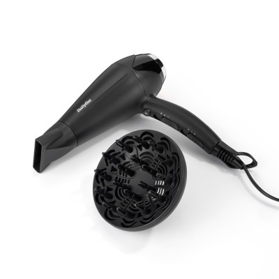 BaByliss D572DE secador 2200 W Negro