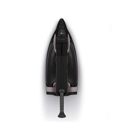 Rowenta DW4345 Plancha a vapor Suela de acero inoxidable 2600 W Negro, Rosa