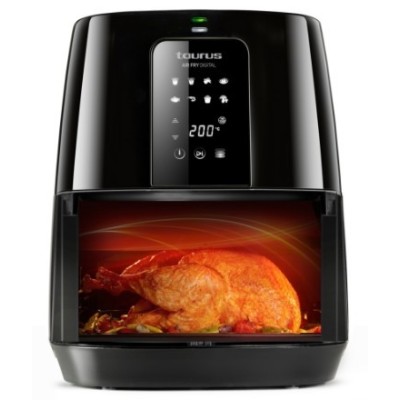 Taurus Air Fry Digital Sencillo 3,5 L Independiente 1300 W Freidora de aire caliente Negro