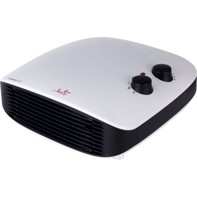 JATA TC95 calefactor eléctrico Interior Negro, Blanco 1800 W Ventilador eléctrico