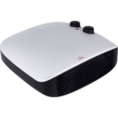 JATA TC95 calefactor eléctrico Interior Negro, Blanco 1800 W Ventilador eléctrico