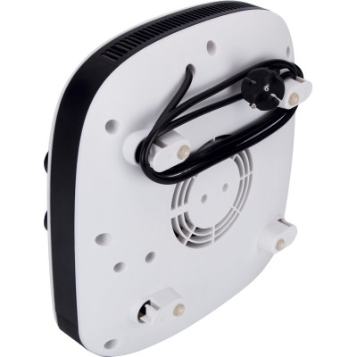 JATA TC95 calefactor eléctrico Interior Negro, Blanco 1800 W Ventilador eléctrico