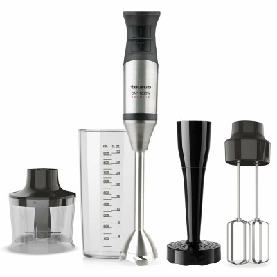 Taurus Bapi 1200 Premium Fullset Batidora de inmersión 1200 W Negro, Acero inoxidable