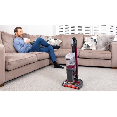 Shark IZ251 Aspiradora escoba 2 en 1 Batería Secar HEPA Sin bolsa Borgoña