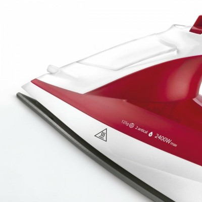 Ufesa 80105142 plancha Plancha a vapor 2400 W Rojo, Blanco