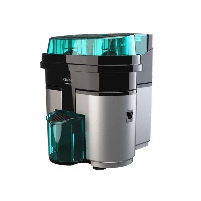 Cecotec 04146 exprimidor Licuadora centrífuga 90 W Negro, Gris