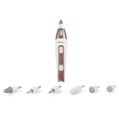 Orbegozo SET 5600 set de manicura y pedicura Establecer Marrón, Blanco