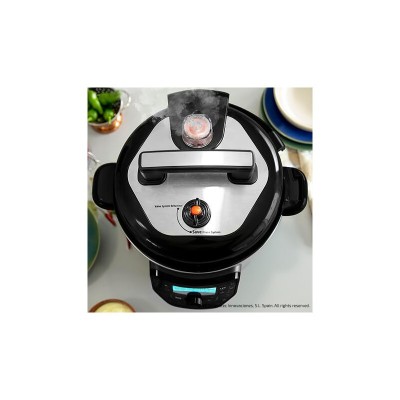 Cecotec Olla GM H Deluxe 6 L Negro, Acero inoxidable