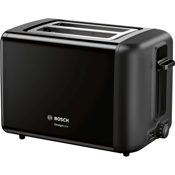 Bosch TAT3P423 tostadora 2 rebanada(s) 970 W Negro