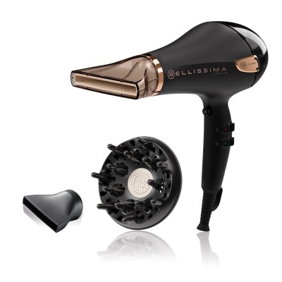 Bellissima My Pro P5 3800 secador 2300 W Negro, Oro rosa