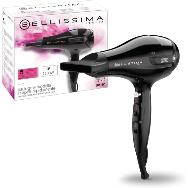 Bellissima S9 2200 secador 2200 W Negro