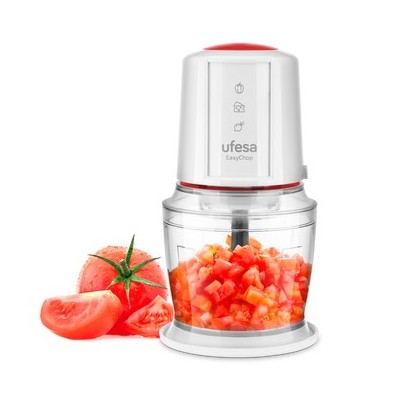 Ufesa Easy Chop picadora eléctrica de alimentos 0,8 L Blanco
