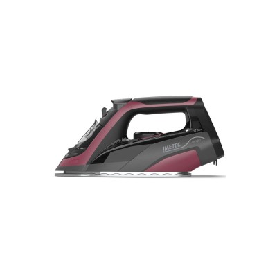 Imetec 9440 plancha Plancha vapor-seco Suela de anodilium 2400 W Negro, Borgoña