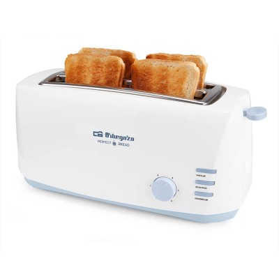 Orbegozo TO 4500 tostadora 6 4 rebanada(s) 1400 W Blanco