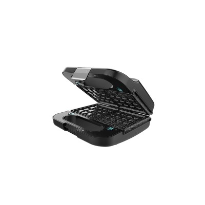 Cecotec 04309 sandwichera 1000 W Negro, Acero satinado