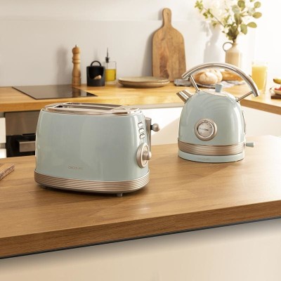 Cecotec Vintage 800 6 2 rebanada(s) 850 W Azul