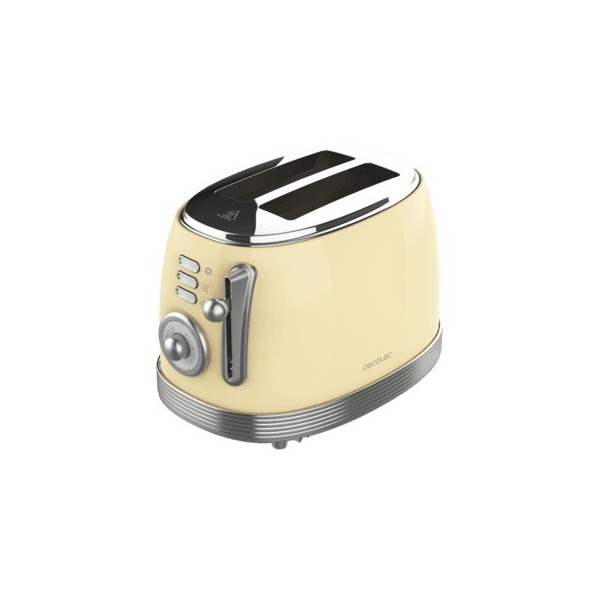 Cecotec Vintage 800 6 2 rebanada(s) 850 W Amarillo
